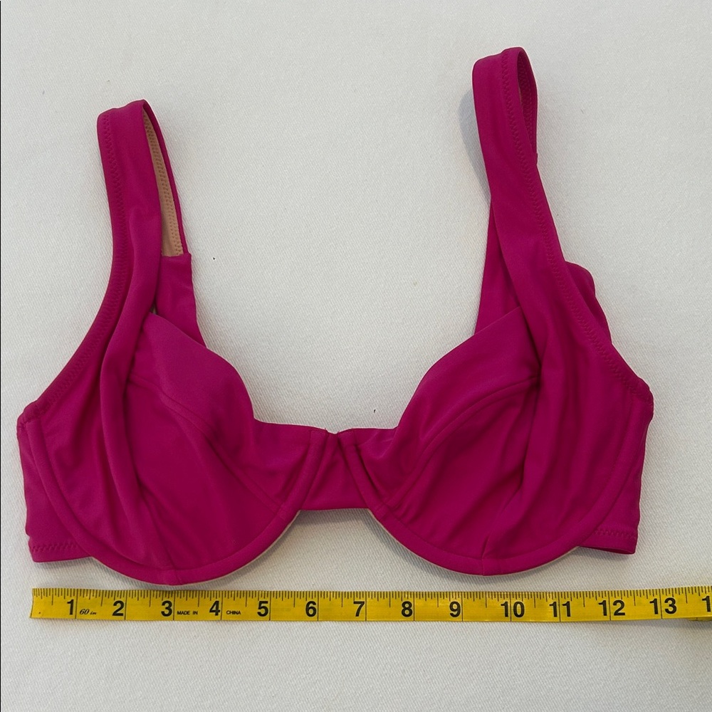 J. Crew Cross-Back Underwire Bikini Top